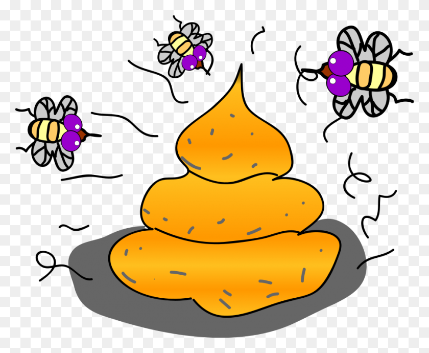900x727 Flys Shit Feces Png Clip Arts For Web - Waste Clipart