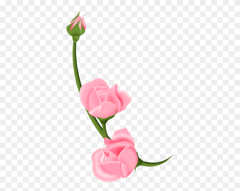 375x610 Fm Bt Just Married Element Flowers Flowers - Beautiful Flower Clipart
