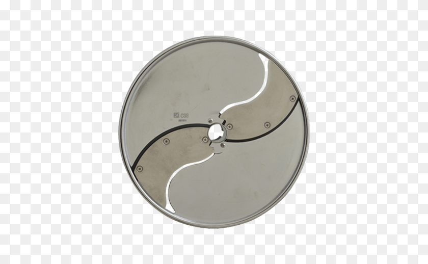 458x458 Fmp Slicing Plate, Slices, Double S Blade - Metal Plate PNG