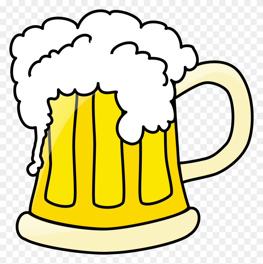 2392x2400 Foam Clipart Beer - Frustrated Student Clipart