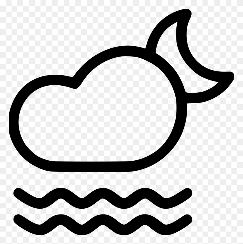 980x984 Fog Foggy Mist Cloud Night Moon Png Icon Free Download - Mist PNG