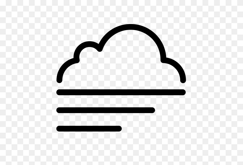 512x512 Fog, Forecast, Weather Icon With Png And Vector Format For Free - PNG Fog