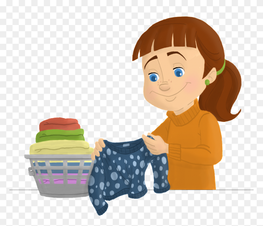 1024x871 Folded Laundry Cliparts Free Download Clip Art - Dirty Room Clipart