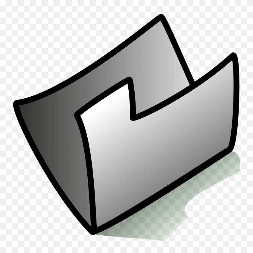 900x900 Folder Grey Png Clip Arts For Web - Homework Folder Clipart