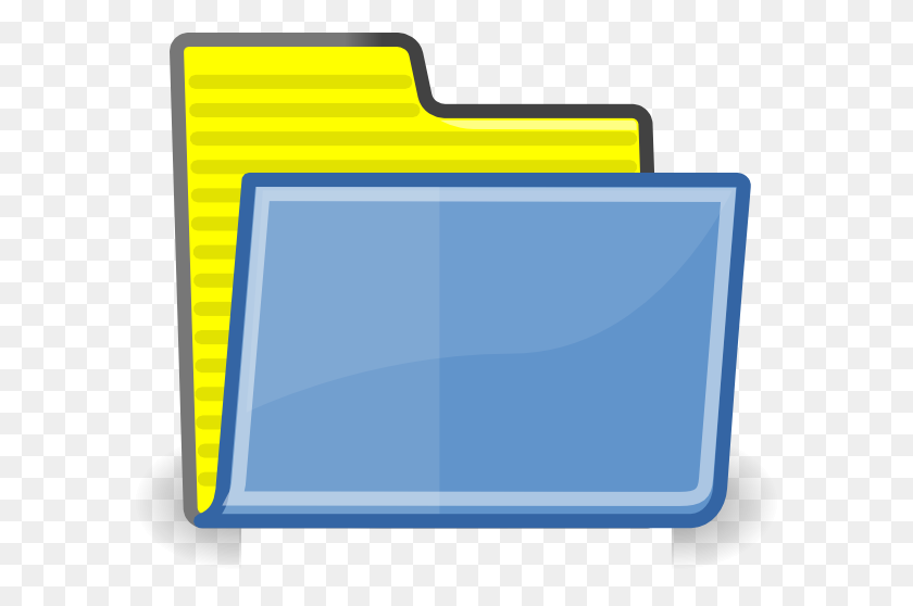 600x498 Folder Yellow Png, Clip Art For Web - Folder Clipart