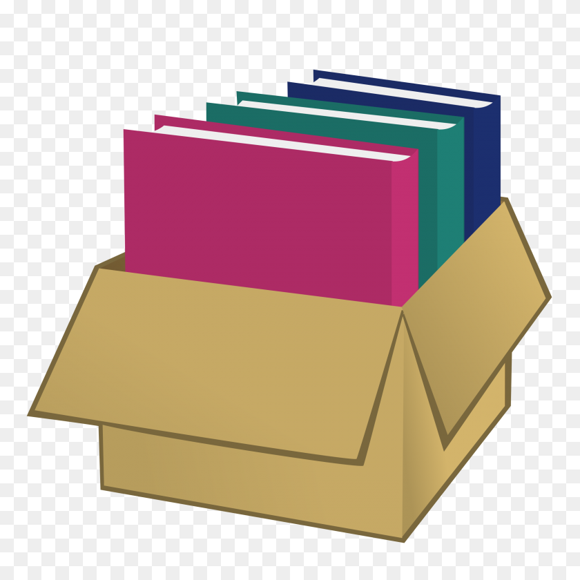 2400x2400 Folders Clipart Pile - Pile Of Books Clipart