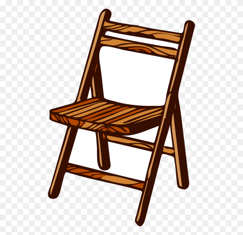 508x750 Folding Chair Furniture Wood Bench - Directors Chair Clipart