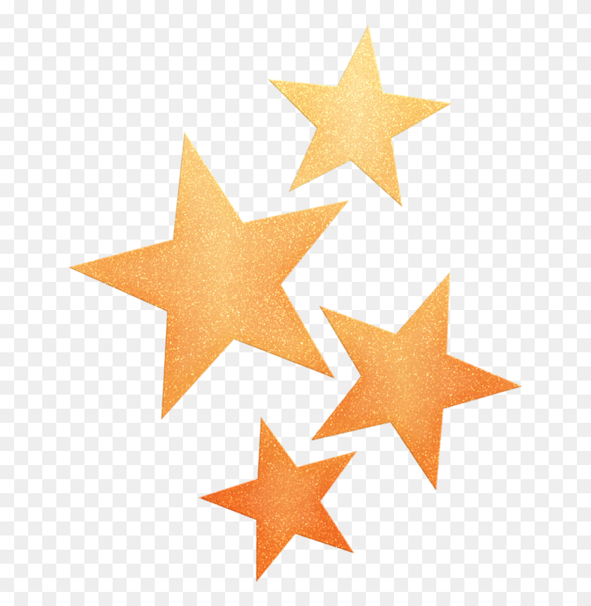 654x800 Follaje - Estrellas Png