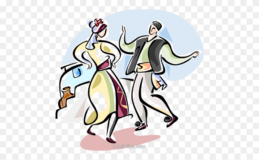480x461 Folk Art Clipart Folk Dance - Majorette Clipart