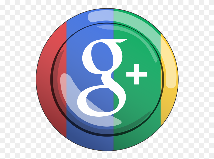 562x563 Follow Us - Google Plus Icon PNG