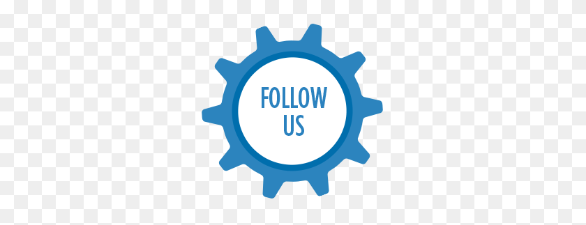 263x263 Follow Us On Social Media Engine Room - Follow Us PNG