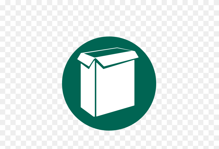 512x512 Food Boxes, Paperboard, Recycling Icon - Recycle PNG