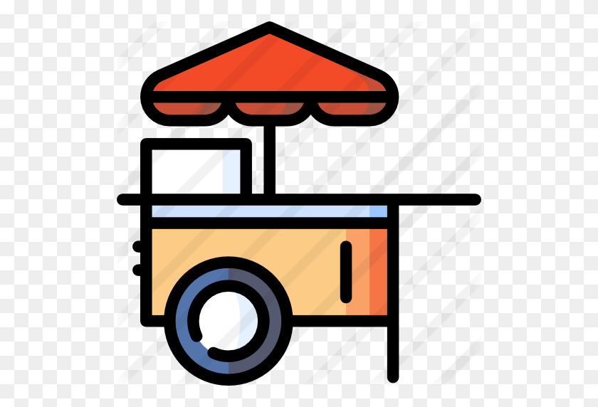 512x512 Food Cart - Food Cart Clipart