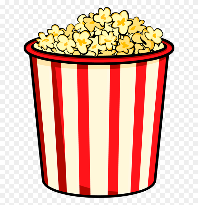 640x810 Food Clipart Popcorn - Food Can Clipart