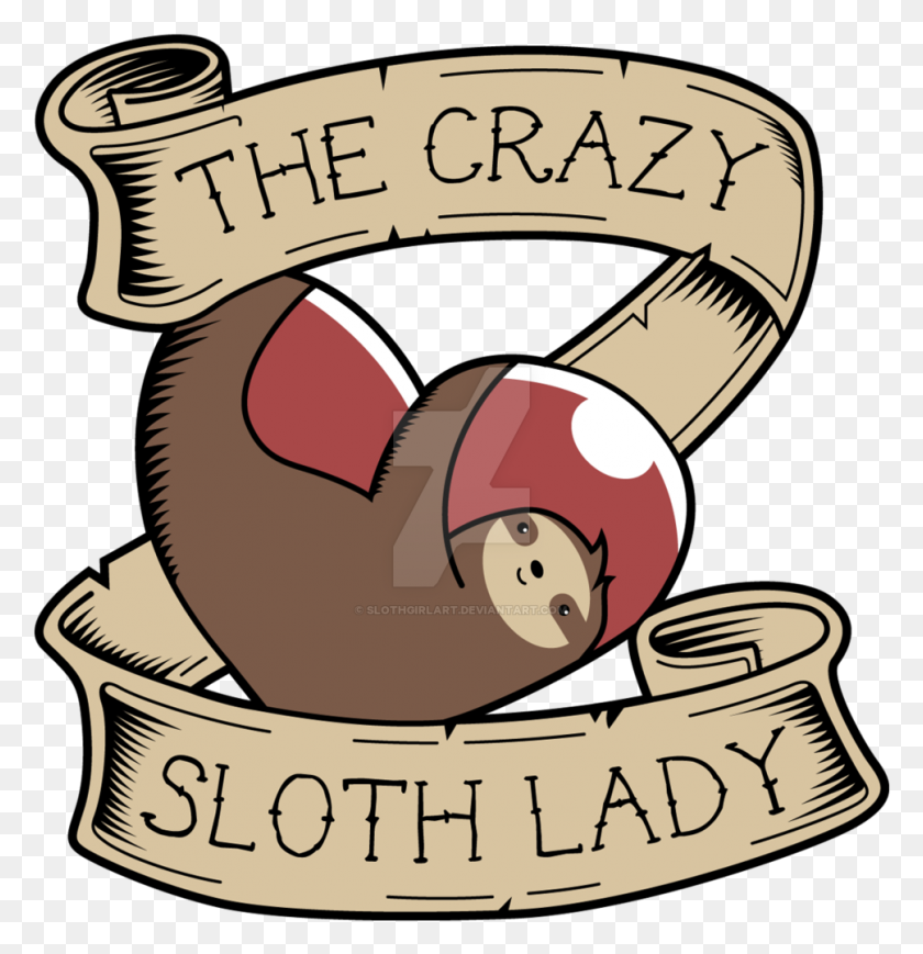 968x1004 Food Clipart Sloth T Shirt Drawing Sloth Lady Png - Sloth Clipart