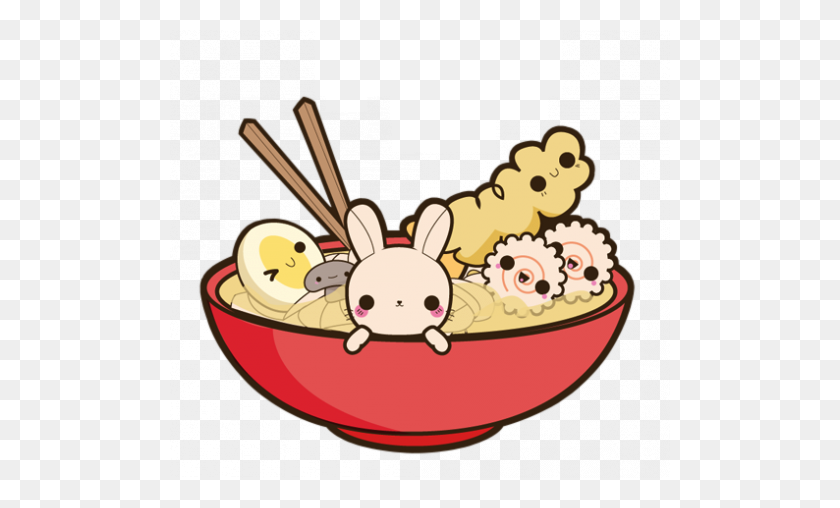 500x448 Food Comida Kawaii Anime Manga Japon Cute Freetoedit - Comida Clipart