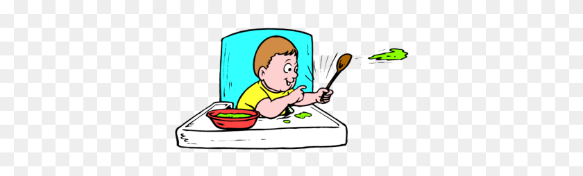 350x194 Food Fight Cliparts - Kids Fighting Clipart