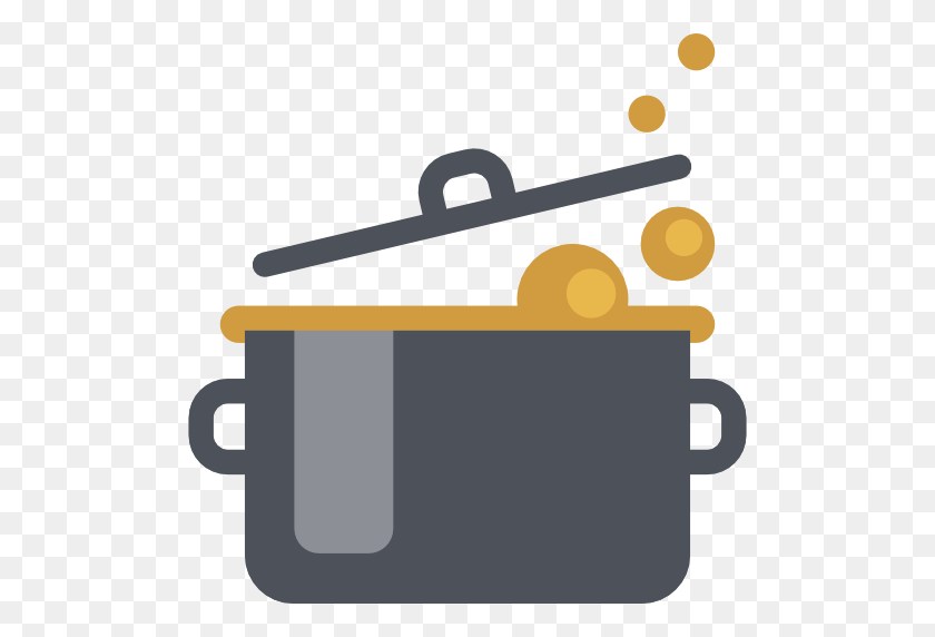 512x512 Food, Fire, Cook, Cooking, Hot, Boiling, Stew, Food And Restaurant - Stew Pot Clipart