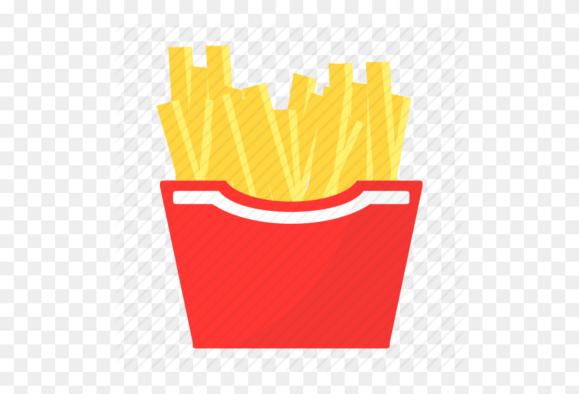 512x512 Food, French Fries, Mcdonalds, Potatoes Icon - Mcdonalds Fries PNG