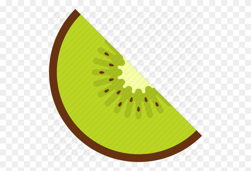 512x512 Food, Fruit, Kiwi, Seed, Slice, Tropical Icon - Kiwi PNG