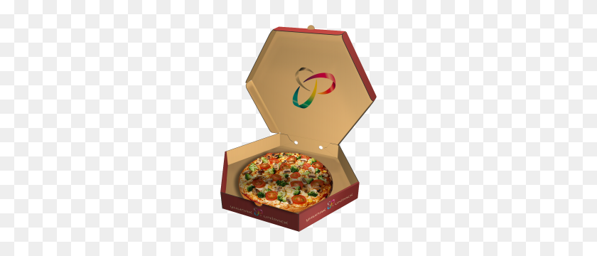 228x300 Envasado De Alimentos - Caja De Pizza Png