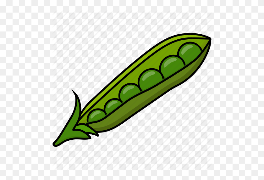 512x512 Food, Pea, Peas, Vegetable Icon - Pea PNG
