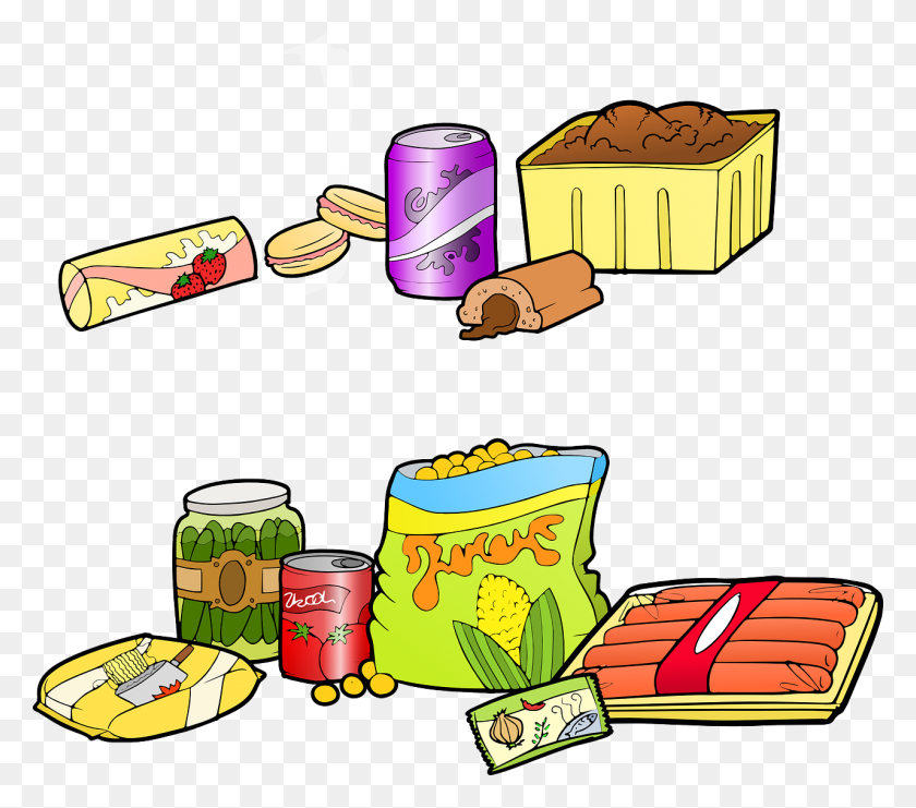 1280x1118 Food Side Modifiers Clipart - Taco Border Clipart