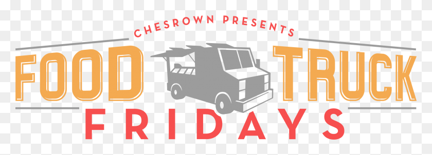 2391x744 Food Truck Fridays Chesrown Chevrolet Buick Gmc - Food Truck Clip Art