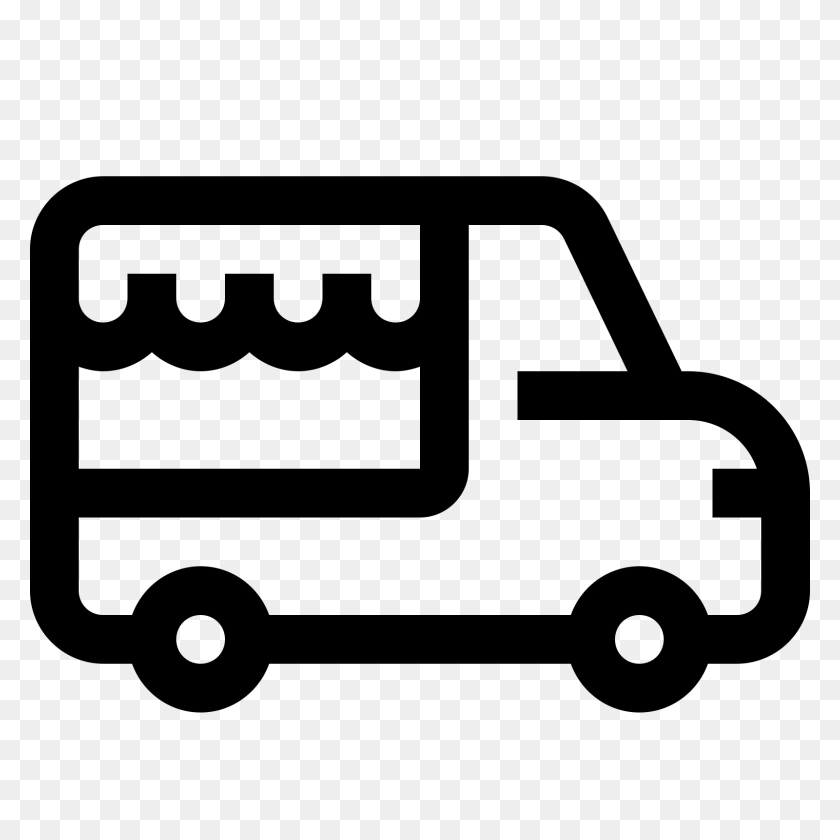 1600x1600 Food Truck Icon - Food Truck PNG