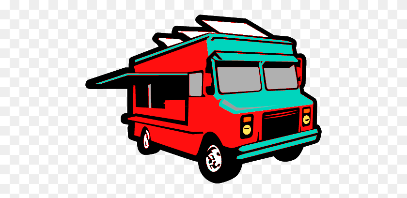488x349 Food Trucks In Bryant Wednesday Night September - Food Truck PNG