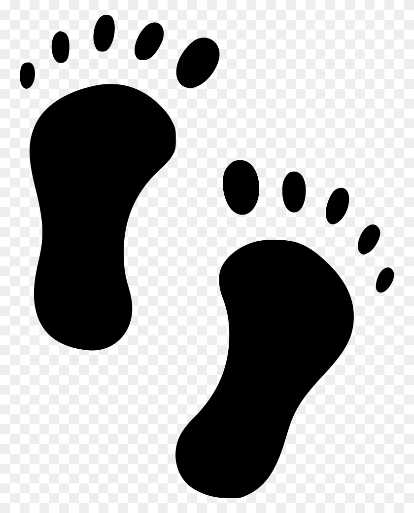 760x980 Foot Step Footsteps Png Icon Free Download - Footsteps PNG