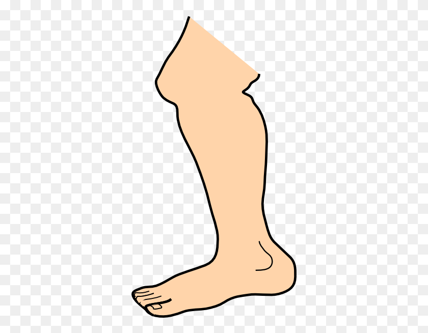 324x594 Foot Stomping Clipart - Track Foot Clipart