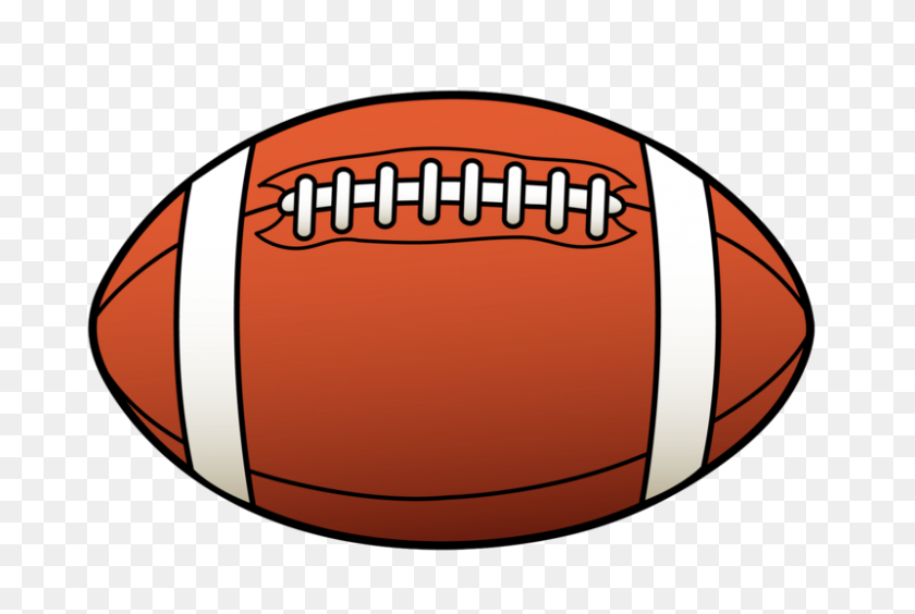 800x517 Football And Clipart - Football Goal Post Clipart