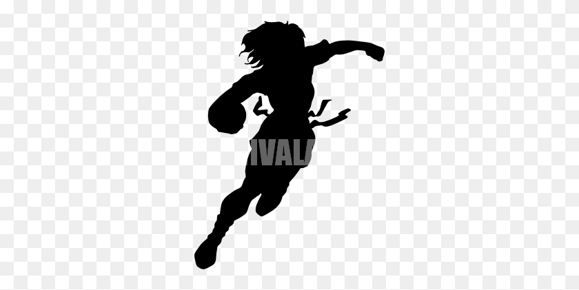 276x361 Football Clipart, Suggestions For Football Clipart, Download - Girl Kicking Soccer Ball Clip Art