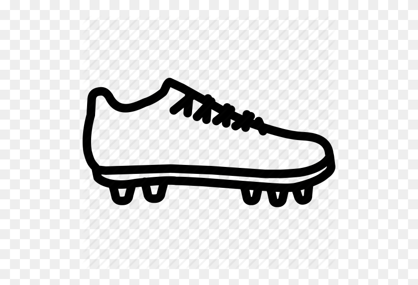 512x512 Football, Football Shoes, Shoes, Sports, Sports Shoes Icon - Football Cleats Clipart