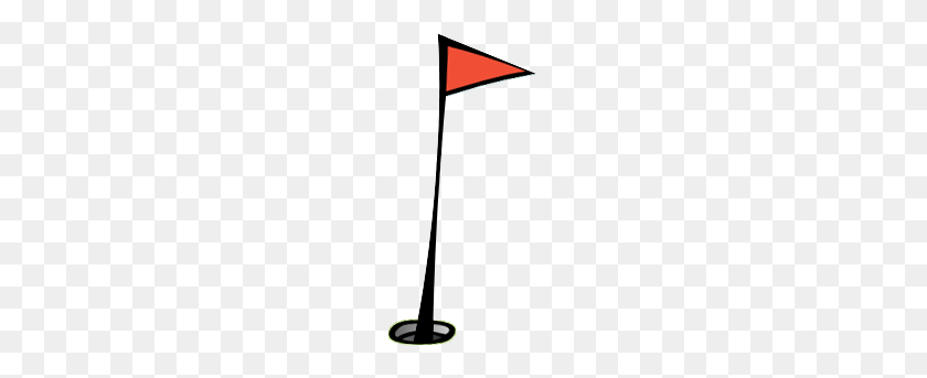 136x283 Fútbol De Golf, Lo Que - Bandera De Golf Png