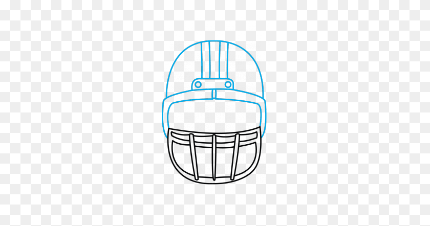 215x382 Football Helmet Drawing Image Group - Nfl Helmet Clipart