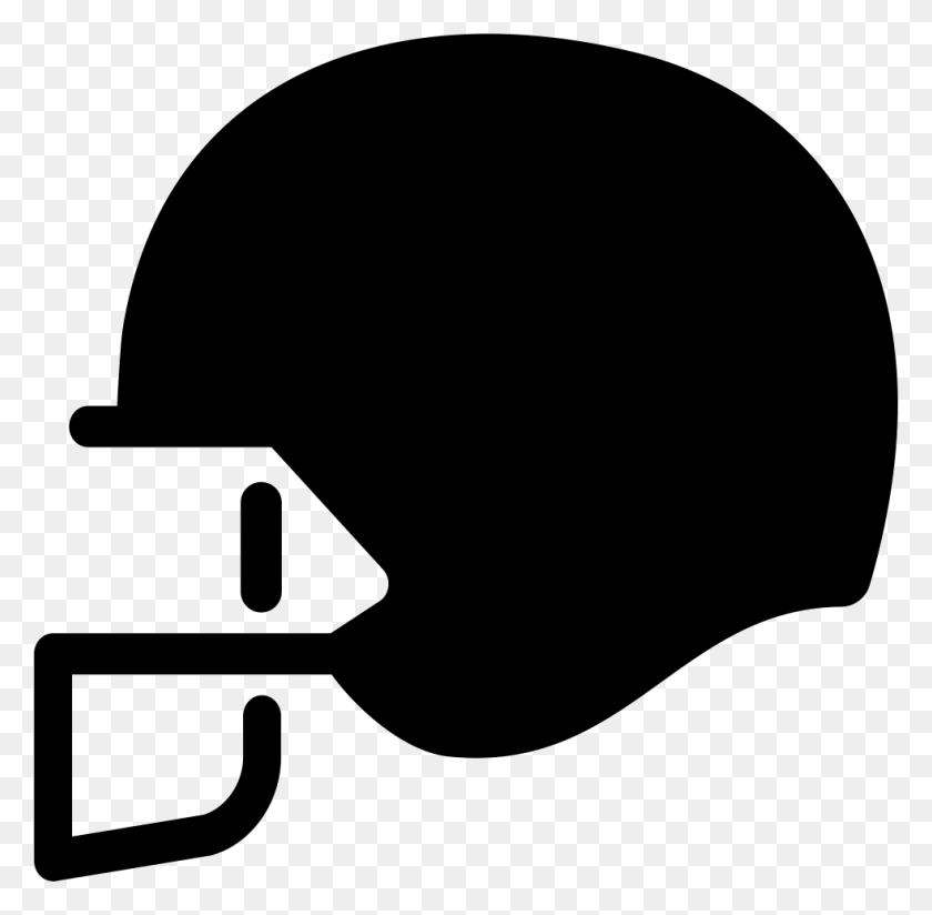 982x962 Football Helmet Png Icon Free Download - Football Silhouette PNG