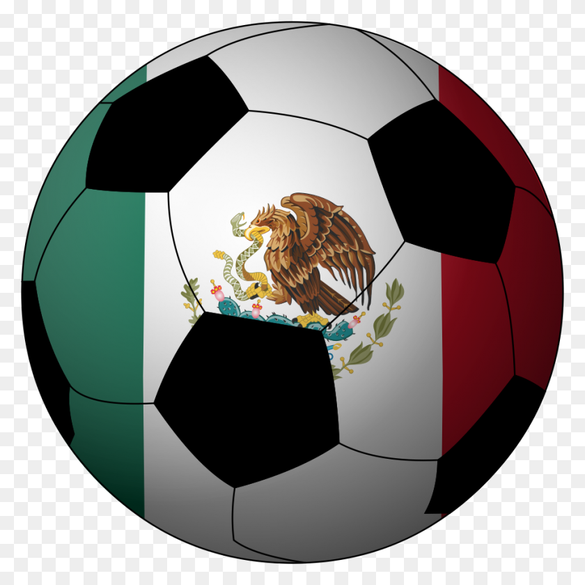 909x908 Football Mexico - Football PNG