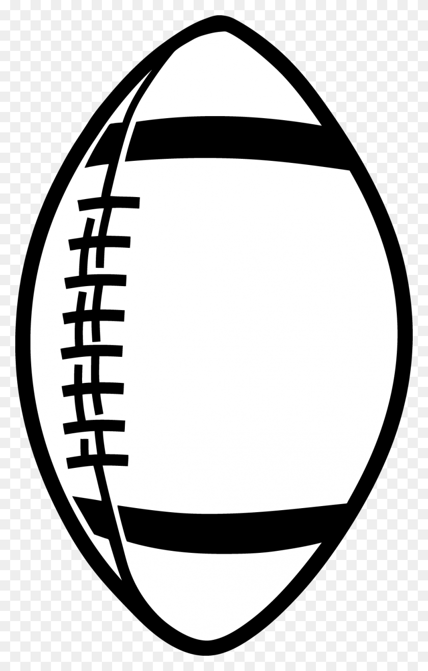 976x1575 Football Outline American Ball Royalty Free Vector Image Clip Art - 4th Of July Clipart Black And White