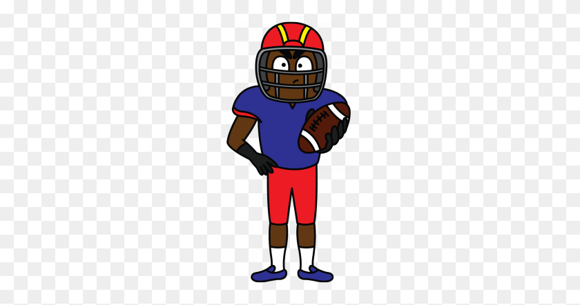 215x382 Football Player Drawings Image Group - Quarterback Clipart