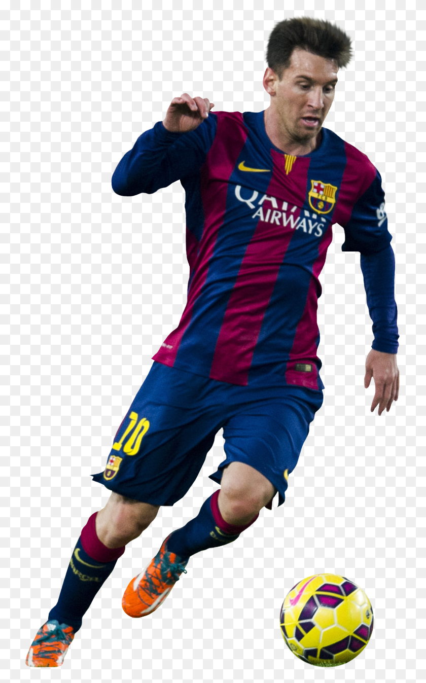 741x1287 Football Png Sports Messi - Messi PNG