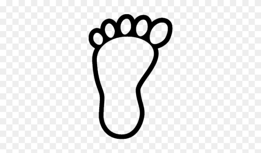 300x432 Footprint Bare Foot Transparent Png - Footprint PNG