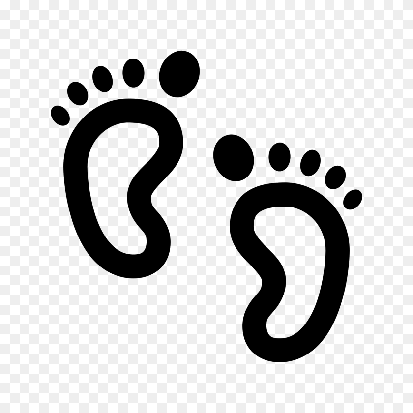 1600x1600 Footprint Computer Icons Infant Clip Art - Baby Icon PNG