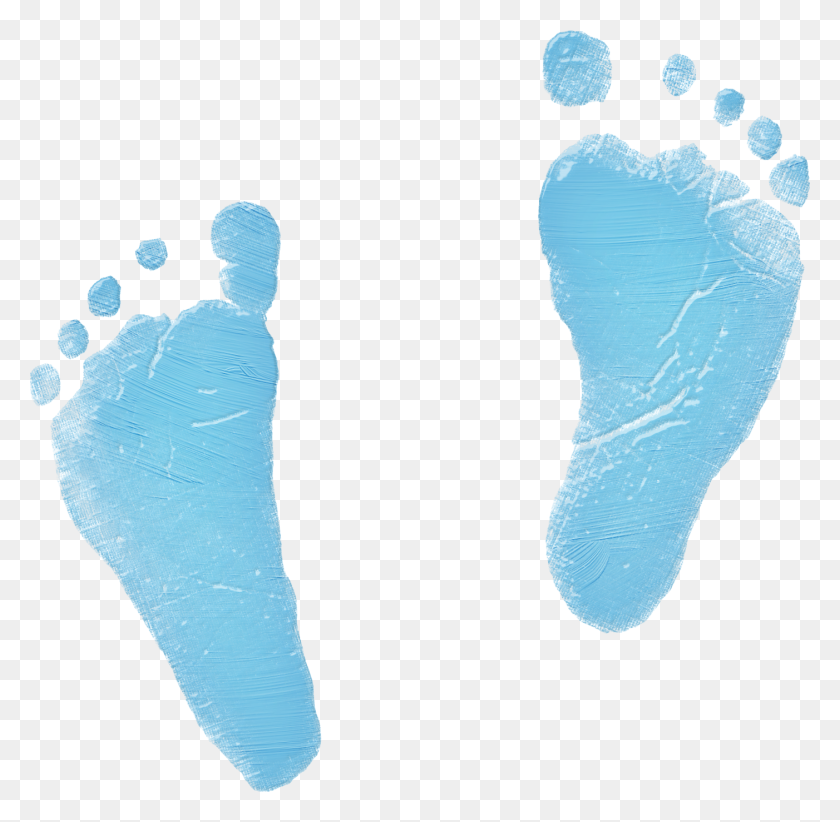 1402x1371 Huella Infantil Clipart - Baby Footprints Clipart