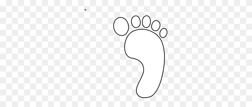 276x299 Footprints Clipart Black And White - Footprints Clipart Black And White