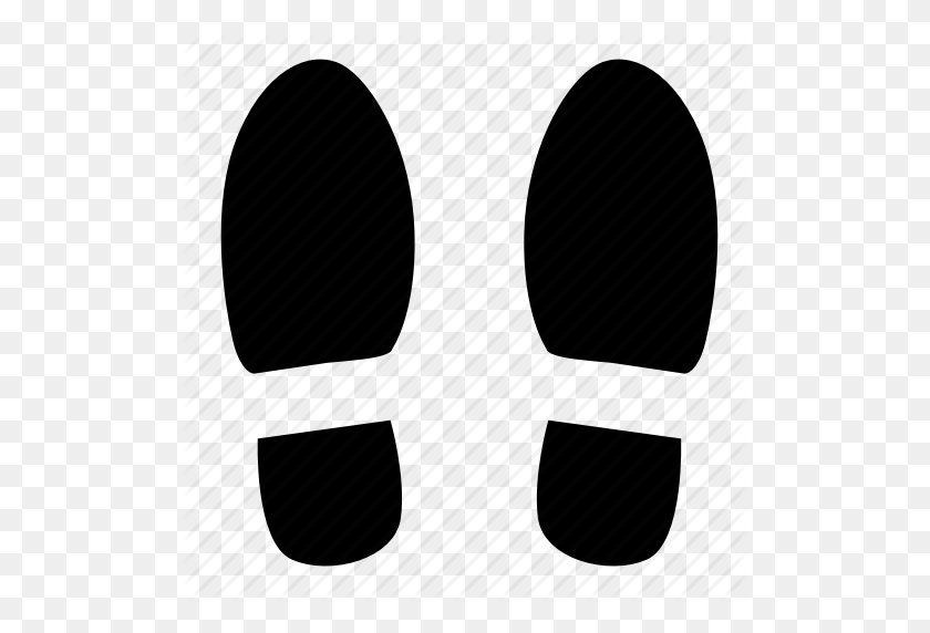 512x512 Footst Legs, Man, Shoes Icon - Foot Steps PNG
