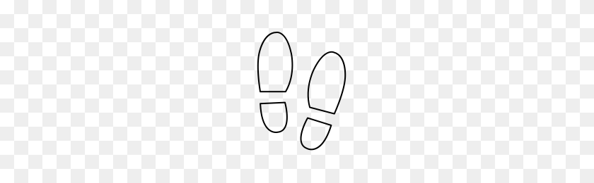 200x200 Footsteps Icons Noun Project - Foot Steps PNG