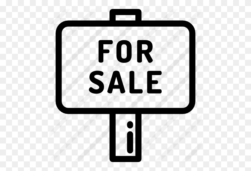 512x512 For Sale - For Sale Sign Clip Art