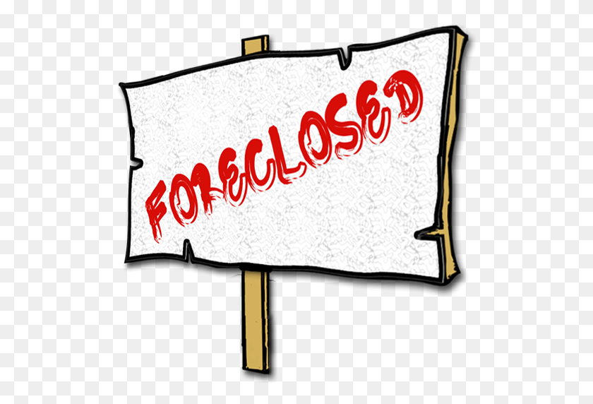 512x512 For Sale Sign Foreclosed Sign - Sale Sign Clip Art
